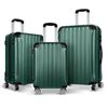 ALFORDSON 20" 24" 28" Luggage 3PCS Set Suitcase TSA Carry on Case Green
