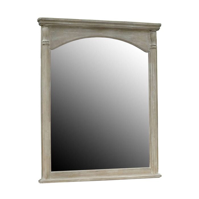 Paris Mirror For Dresser Washed Grey