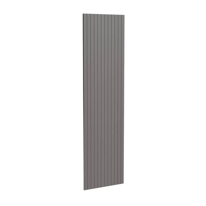 Kaboodle 600mm Smoked Grey V-Groove Tall Pantry Door