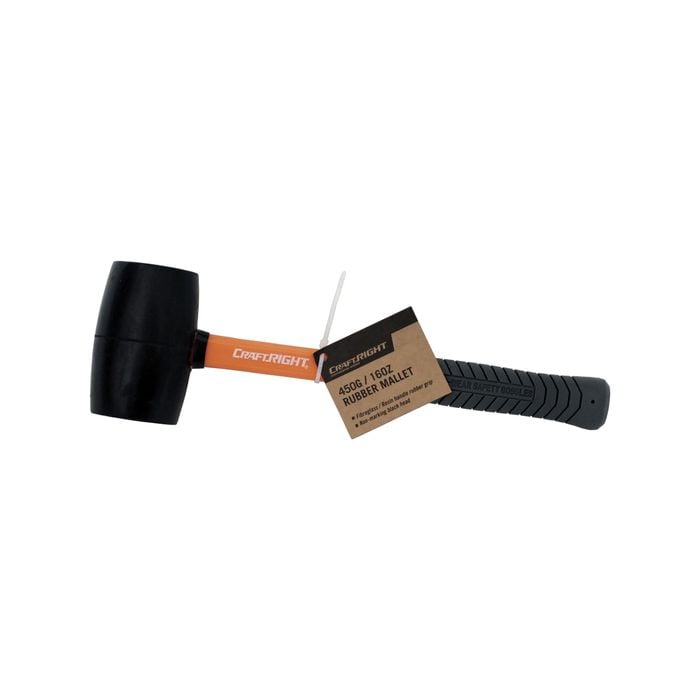 Craftright 450g / 16oz Rubber Mallet