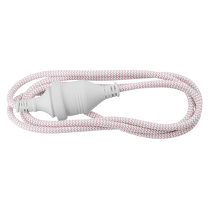 Arlec 2M Ordinary Duty 10A 3G1.0mm² Braided lead - Burnished Lilac