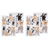 2x 2pc Ashdene Purrrfect Moments Kitchen Tea Towel 50x70cm - White