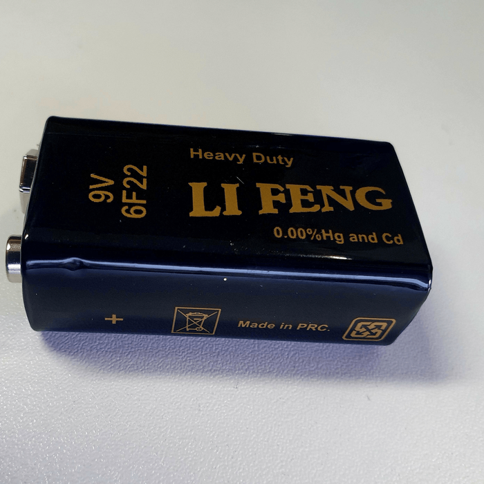 [2 Pack] 9v 6f22 Li Ion Battery 9v Batteries