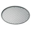 Mastercraft 32cm Heavy Base Non-Stick Round Pizza Crisper Tray - Black