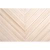 35 x 10mm 3.6m Lining Coverstrip Distressed White Stained Hardwood