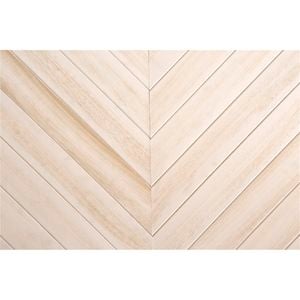 35 x 10mm 3.6m Lining Coverstrip Distressed White Stained Hardwood