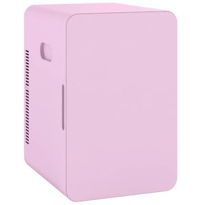 YOPOWER 22L Mini Fridge Portable Compact Personal Fridge Pink