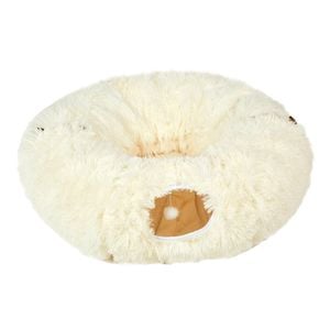 PaWz Pet Toy Cat Tunnel Tube in Beige Colour