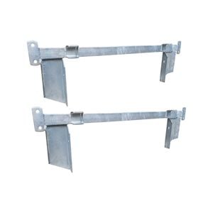 Sunrise Spring Mounting Rail Single Axle Slipper Suit 14" Guards Set - Smrsas14