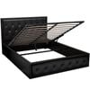 Artiss Bed Frame Gas Lift Queen Black