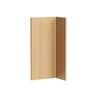 Kaboodle 800 x 900mm Oak Latte Modern Corner Base Cabinet Doors