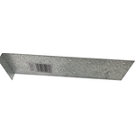 Triumph 150mm Galvanised Flat Soaker - 9mm Return