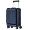Mazam 24" Luggage Suitcase Front Opening Travel Hard Shell Case Navy