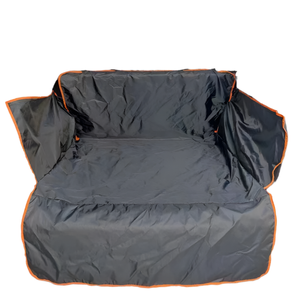 NNEOBA SUV Cargo Liner Waterproof Trunk Seat Cover for Back Cargo Area Black