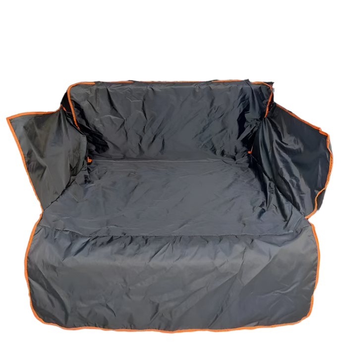 NNEOBA SUV Cargo Liner Waterproof Trunk Seat Cover for Back Cargo Area Black