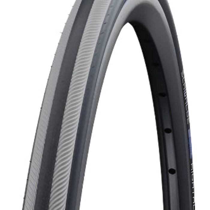 Schwalbe Wheelchair Rightrun 22 X 1.00" (25-489) Grey Stripes Tyre