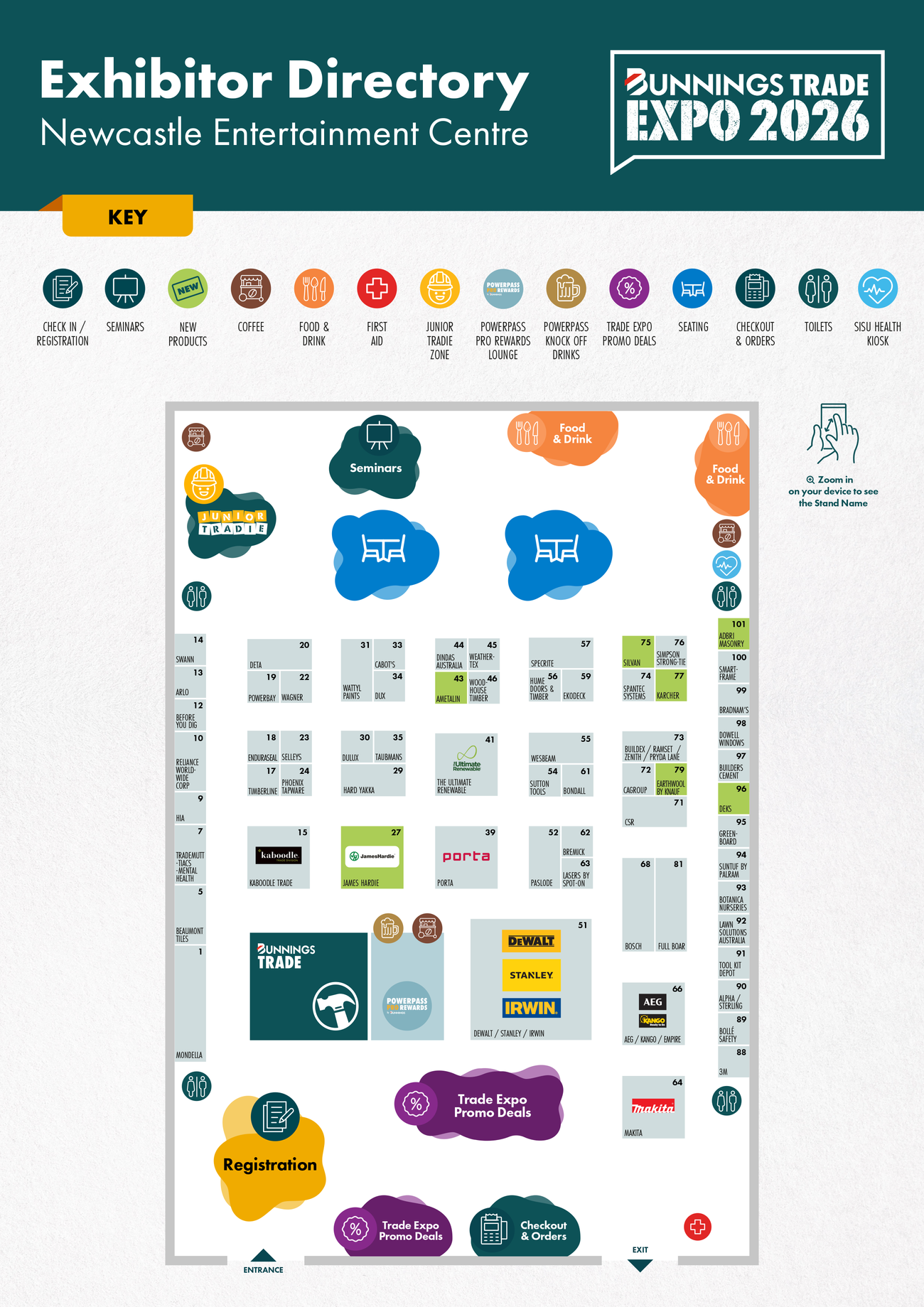 Trade Expo Newcastle A4 Directory