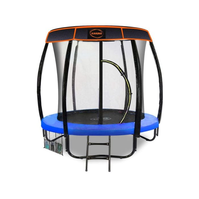 Kahuna Trampoline 6 ft with Roof - Blue
