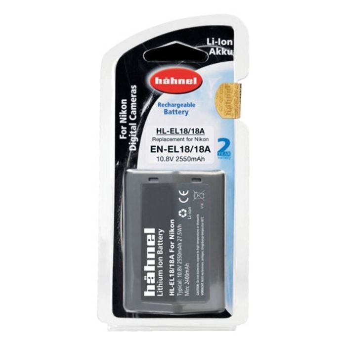 Hahnel EN-EL18 2550mAh Battery for Nikon