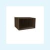 Kaboodle 360x400-499mm Walnut Customisable Microwave Open Shelf
