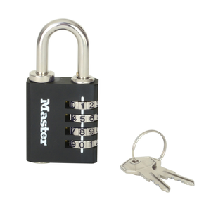 Master Lock 40mm Combination And Key Padlock