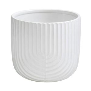 Moda 170 x 150mm Off White Rainbow Indoor Ceramic Planter