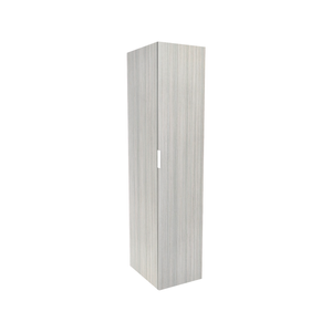 Lugna 2048 x 450 x 580mm Mist 3 Shelf 3 Drawers Right Hinged Door Storage Cabinet