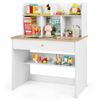 Costway Kids Study Desk Writing Table, White