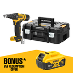DeWALT 18V 4.8mm Cordless Rivet Gun - Bare Unit