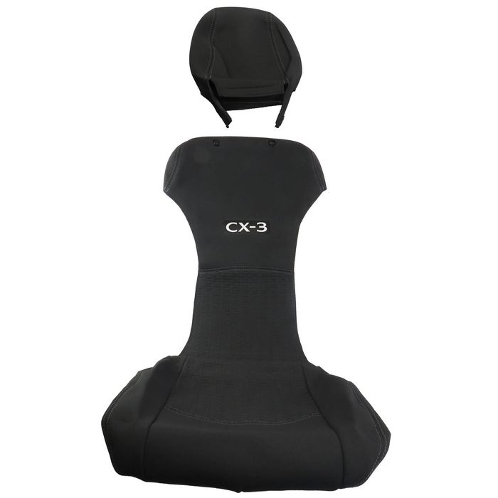 Genuine Mazda CX-3 DK Front Seat Cover x1 Black Single Accessory Part DK12ACSCF