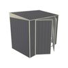 Build-a-Shed 1.5 x 2.3 x 2.0m Skillion Double Hinged Side Door Shed - Grey