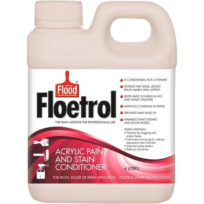 Flood Floetrol 4L Acrylic Paint and Stain Conditioner