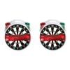 2PK Formula Sports 15'' Dartboard Family Dart Game Set w/ 6-Steel Tip Darts