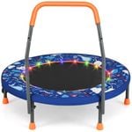Costway Foldable Kids Trampoline Mini Bouncer Navy