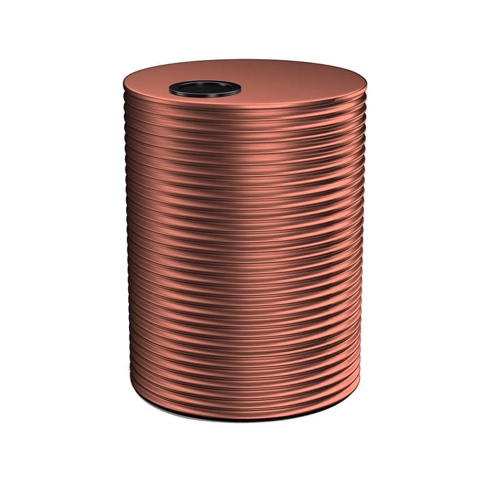 Kingspan 8000L Round Steel Water Tank - 2400mm x 1860mm Manor Red
