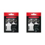 6pc Target Luke The Nuke Littler K-Flex Dart Flight & Shaft No.2