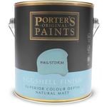 Porter's 2L Hailstorm Eggshell Finish Broadwall Washable Paint