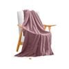 SOGA Purple Throw Blanket – Warm, Thick Flannel Fleece