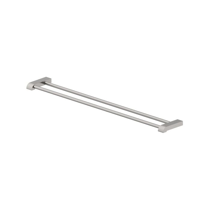 Gareth Ashton Brushed Nickel 760mm Double Towel Rail