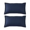 2PK Grosvenor House 500TC Egyptian Cotton Body Tailored Pillowcase Navy Blue