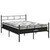 Artiss Bed Frame Double Metal Bed Frames Sol With Mattress