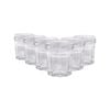 Argon Tableware 30ml Glass Jam Jars With No Lids - Set Of 6 Empty Screw Top Kitchen Storage Preserving Jar