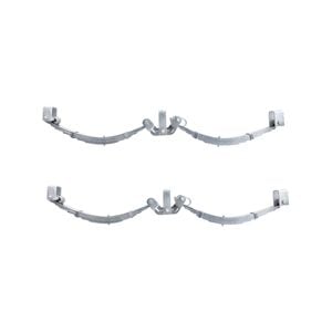 Sunrise Tandem Rocker Roller Suspension Spring Complete Assembly Decromate - 5 Leaf (2000kg Pair), 14" - S5rrd