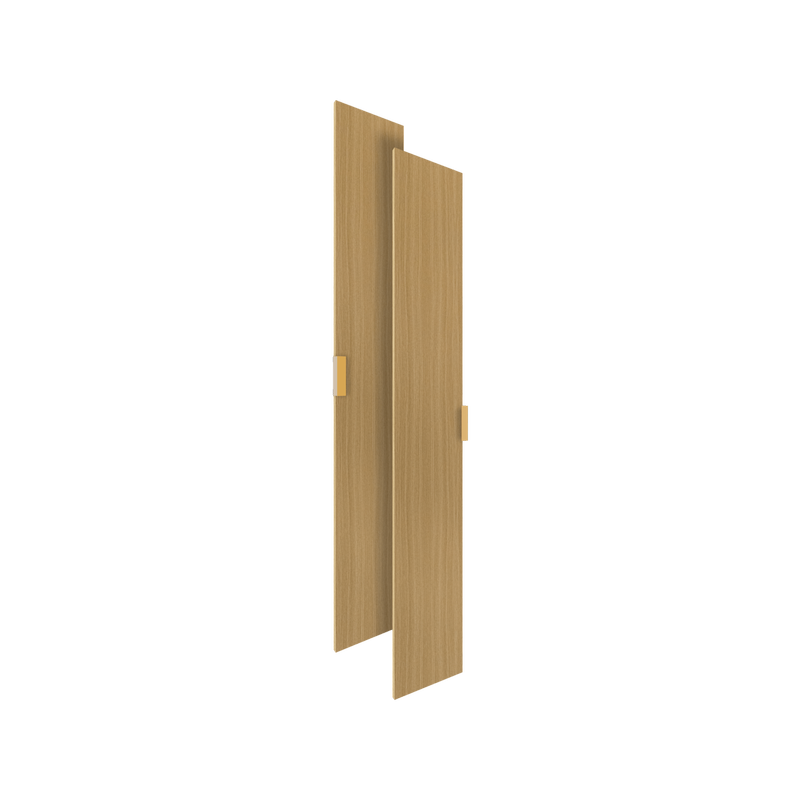 Lugna 2045 x 600 x 16mm Sand Double Doors