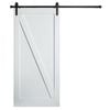 Corinthian 2150 x 1000 x 35mm Internal Barn Door Primed MDF PBD4