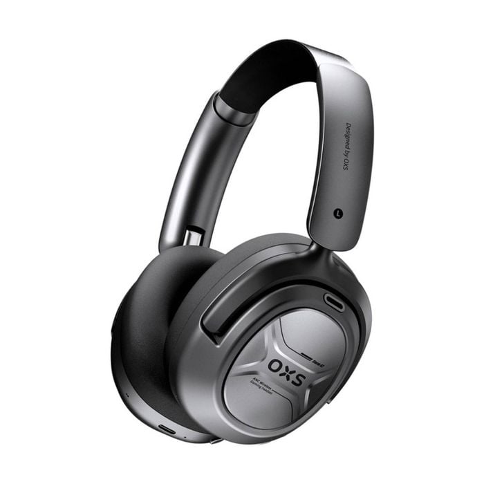 Oxs Storm A2 Wireless Bluetooth Gaming Over Ear Headset Hybrid Anc Black