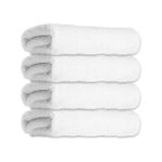 4PK Jason Commercial J-Dry Luxe Bath Towel Large 76x150cm - White