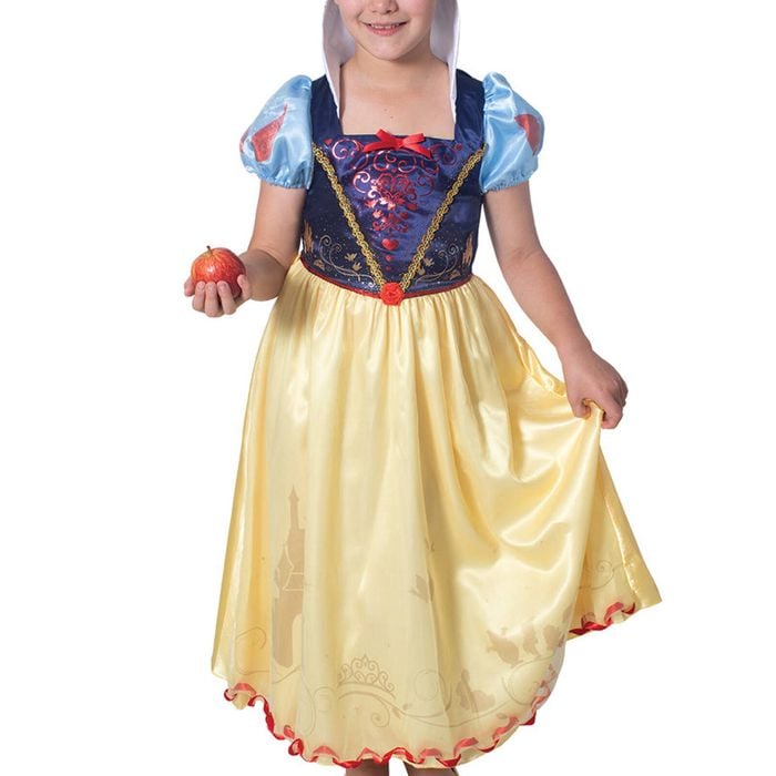 Deluxe Storyteller Snow White Girls Disney Princess Costume - 6-8