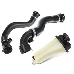 Expansion Tank + Upper & Lower Coolant Hose For Bmw E46 323i 325i 328i 1998-2006