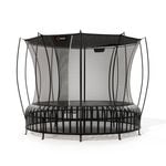 VULY Thunder 2 Pro Large 14ft Springless Trampoline with Enclosure - Round Kids Trampolines Bundle With Shade Cover